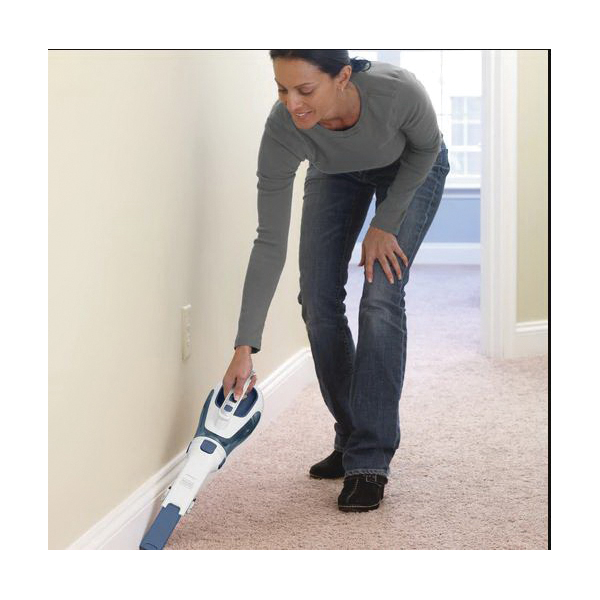 Black+Decker dustbuster HHVI325JR22 Handheld Vacuum, 10.8 V Battery, Lithium-Ion Battery, 2.5 Ah, Ink Blue Housing