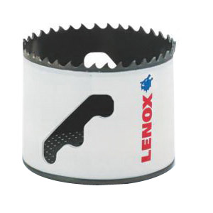 Lenox 1772012 Hole Saw, 3-1/2 in Dia, 1-5/8 in D Cutting, 2L, 3L, 6L, 7L Arbor, 4/6 TPI, HSS Cutting Edge