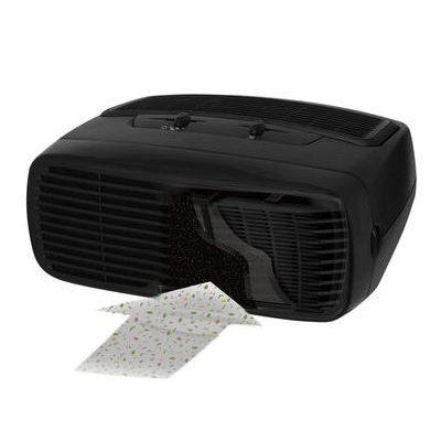 Holmes HAP242B-U Air Purifier, HEPA Filter, Air Filter Media, 2 um, 109 sq-ft Coverage Area, Black