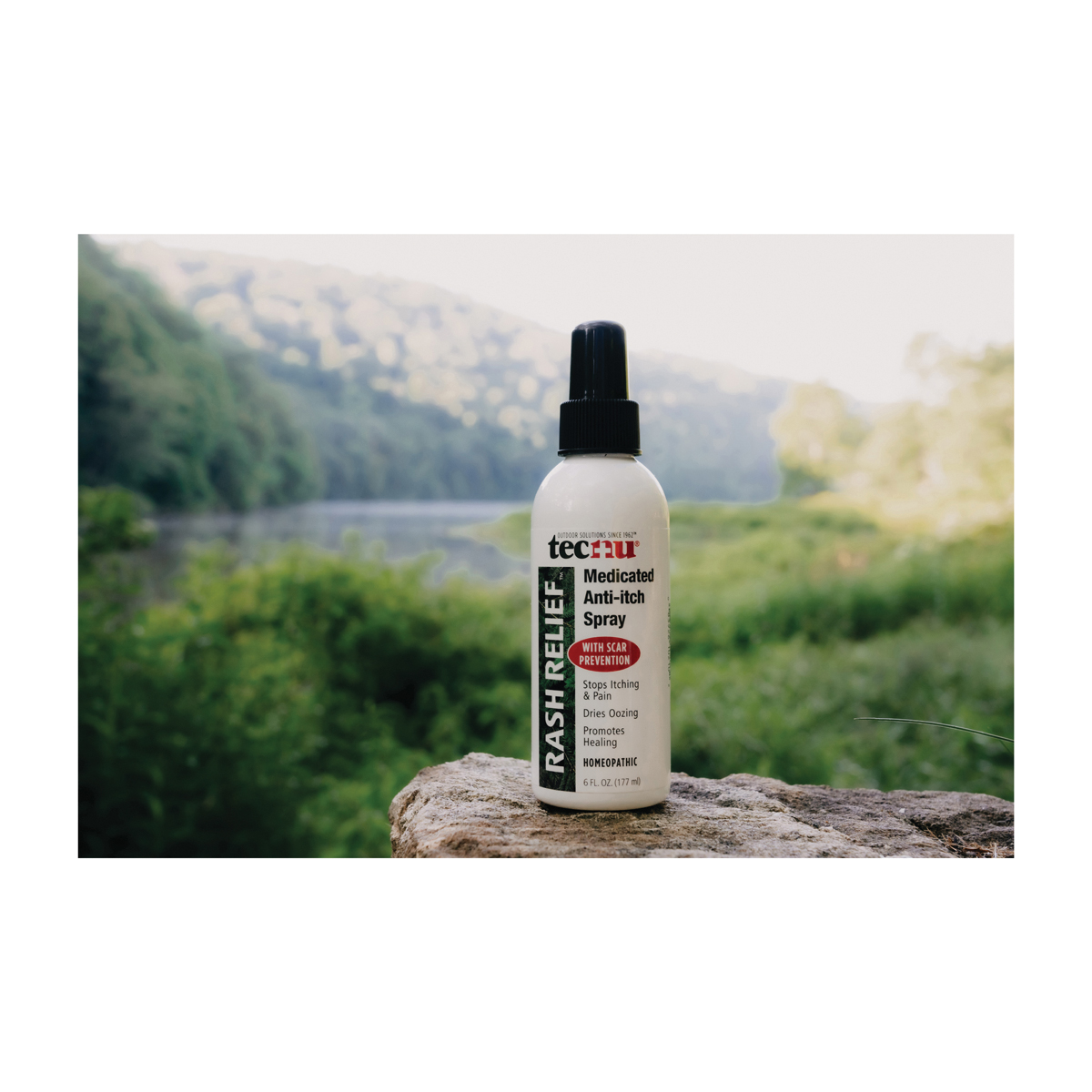 Tecnu FG10277 Rash Relief Anti-Itch Spray, 6 oz