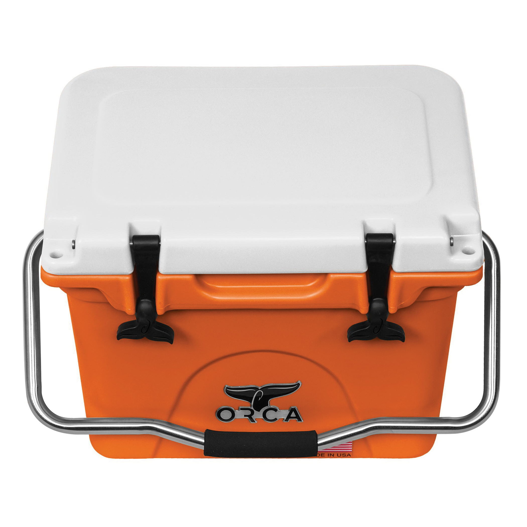 ORCA ORCBO/WH020 Cooler, 20 qt Capacity, Orange/White - 2
