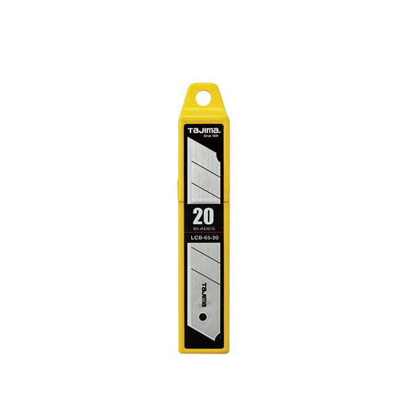 Snap-Off Utility Blade, Tajima, Replacement, with Dispenser, 25 MM, 20 pk - 2
