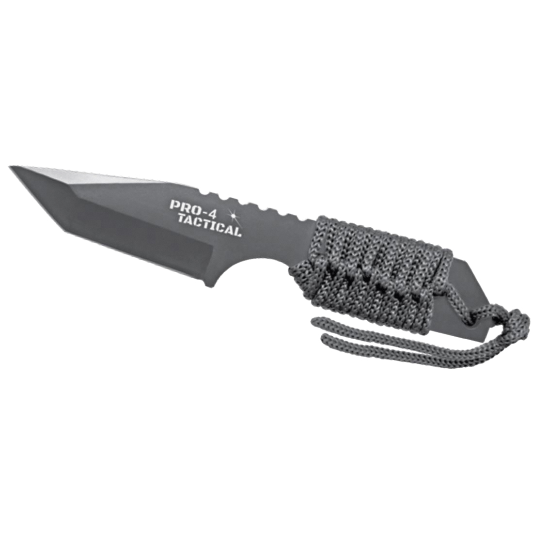 PRO-4 TACTICAL 9701 Pro-4 Tactical 9701 Edge Knife, 3 in L Blade, 420 Stainless Steel Blade, Full-Shank Handle - 1