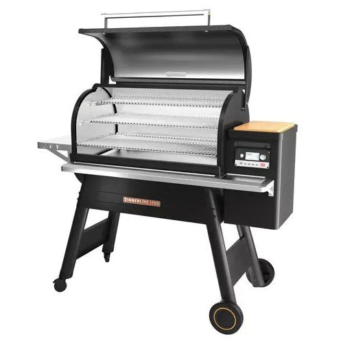 Traeger 1300 TFB01WLE Pellet Grill, 544 sq-in Primary Cooking Surface, 748 sq-in Secondary Cooking Surface, Steel Body - 3