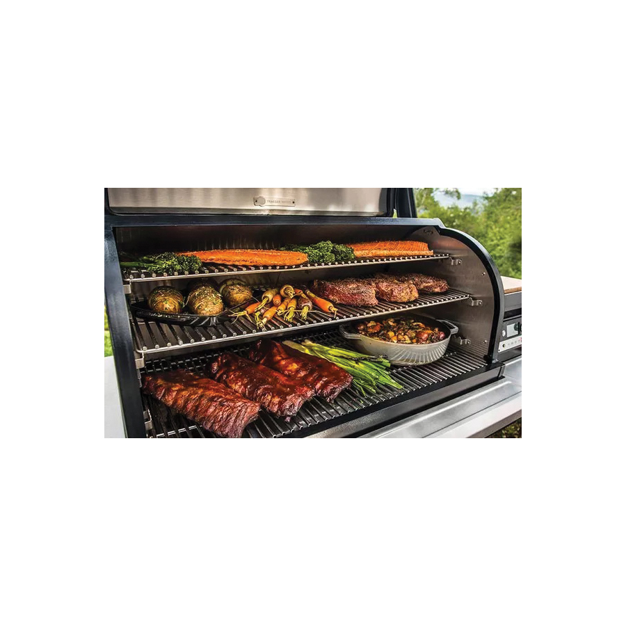 Traeger BAC515 Drip Tray Liner, Aluminum, Silver, For: Timberline 1300 Gen 1 and Gen 2 Grill - 2