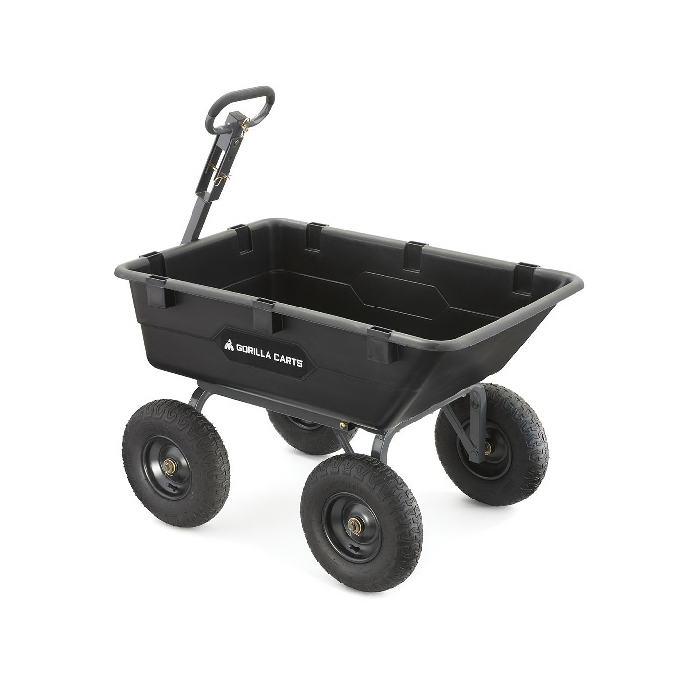 Gorilla Carts GOR6PS Heavy Duty Poly Yard Dump Cart