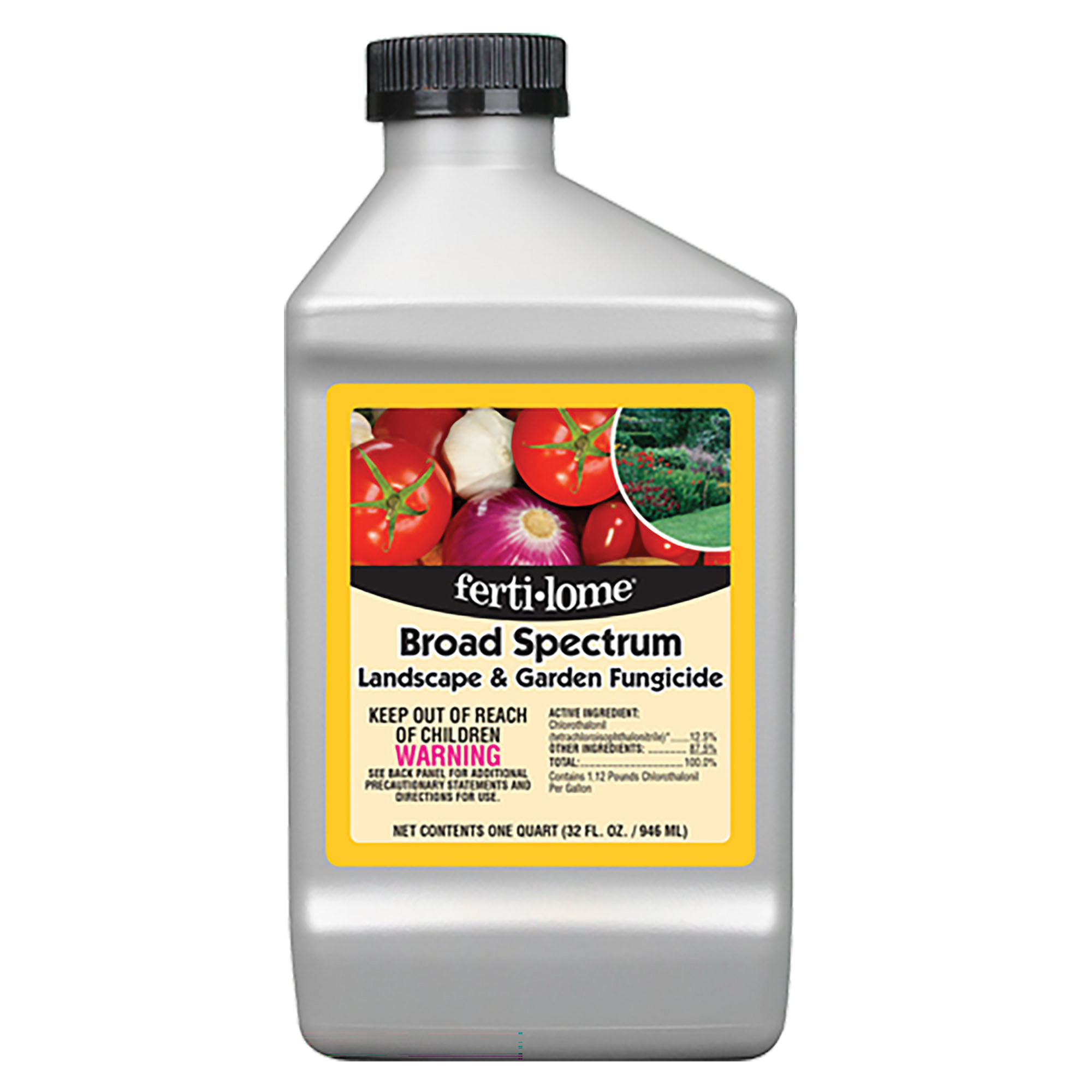 ferti•lome 10375 Series Broad Spectrum Fungicide, Compositions: Chlorothalonil (Tetrachloroisophthalonitrile)