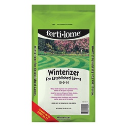 Ferti•lome 10900 Winterizer, 20 lb, Granular, 10-0-14 N-P-K Ratio