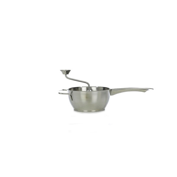 Weston Stainless Steel Food (61-0101-W) 1 Quart Capacity, 3 Milling Discs,  Dishwasher Safe