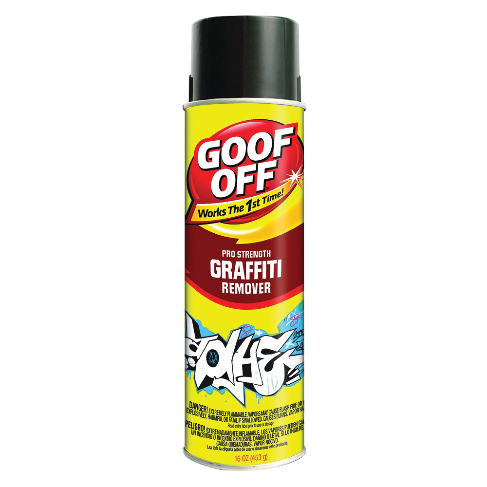 FG673 Graffiti Remover, Liquid, 16 oz Aerosol Can