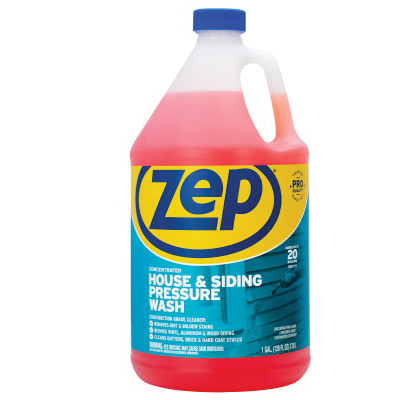 ZUVWS128 House and Siding Pressure Wash, Liquid, Mild, 1 gal