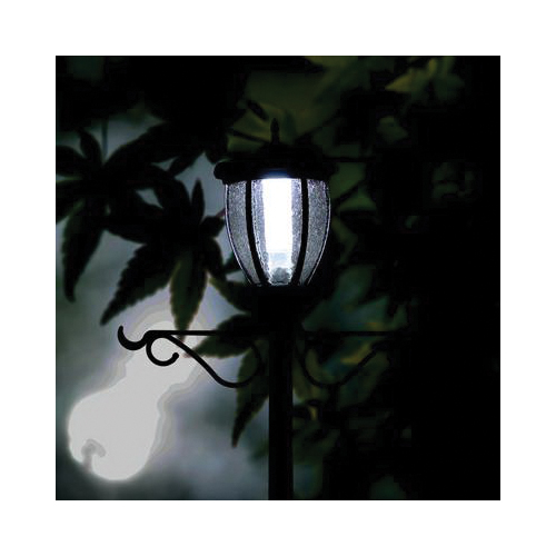 SunRay Ken Wick 302064 Solar Lamp Post and Planter with Hanger, 3.6 V, LED Lamp, 80 Lumens Lumens, Aluminum Fixture - 5