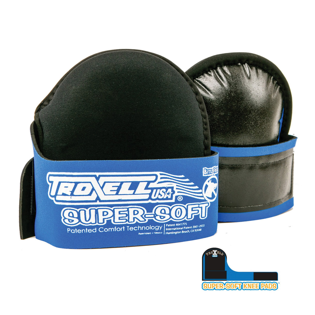 Troxell 17-209SOFT Super Soft Knee Pad, Neoprene Pad, 1-Strap