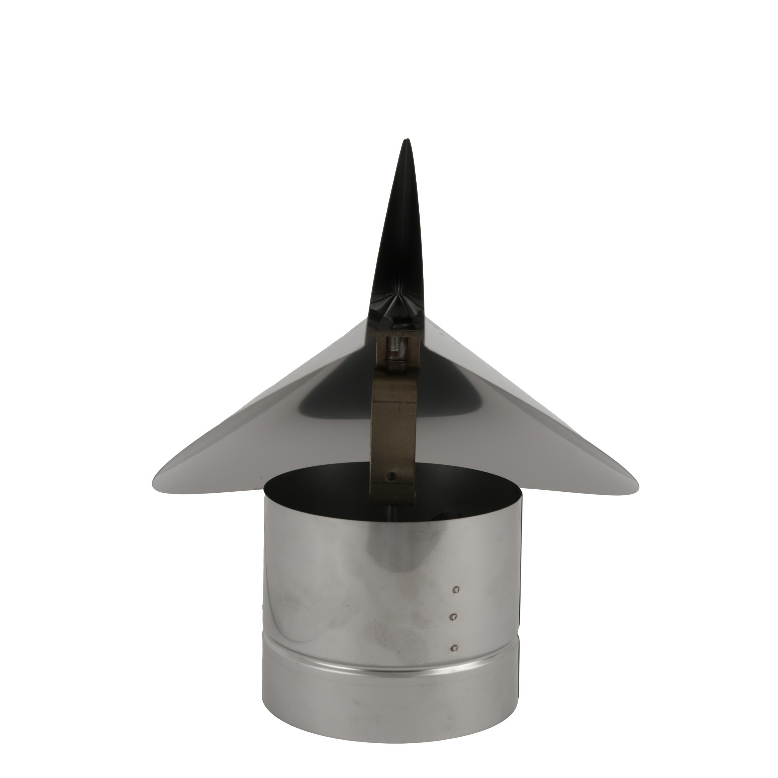 Famco WDCSS Series WDC6SS Wind Directional Chimney Cap, 6 in, 6 in W Cap, Stainless Steel - 2