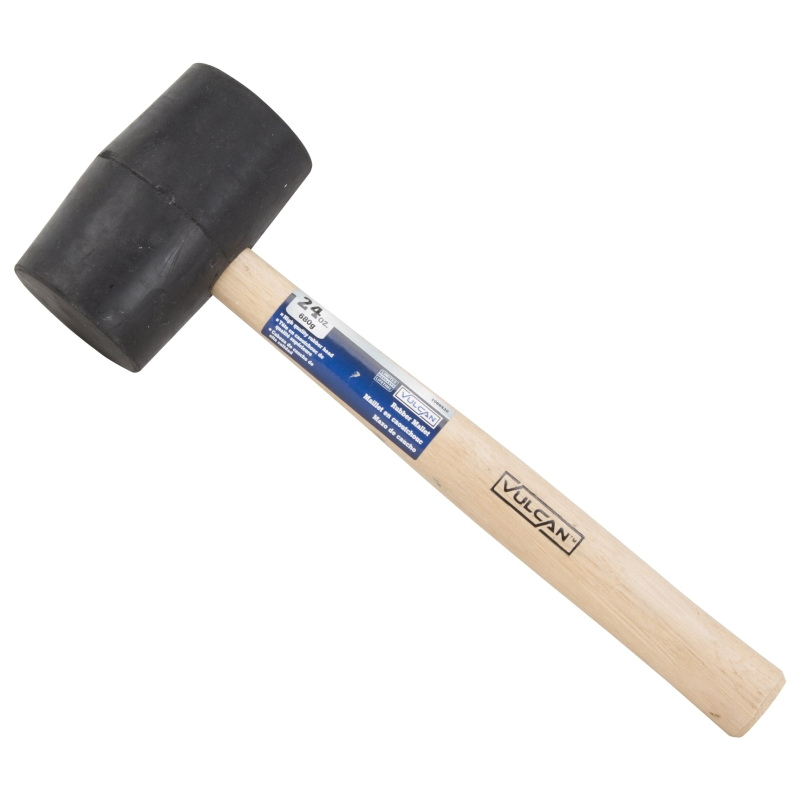JLO-015 Mallet, 24 oz Head, Double Faced Head, Rubber Head