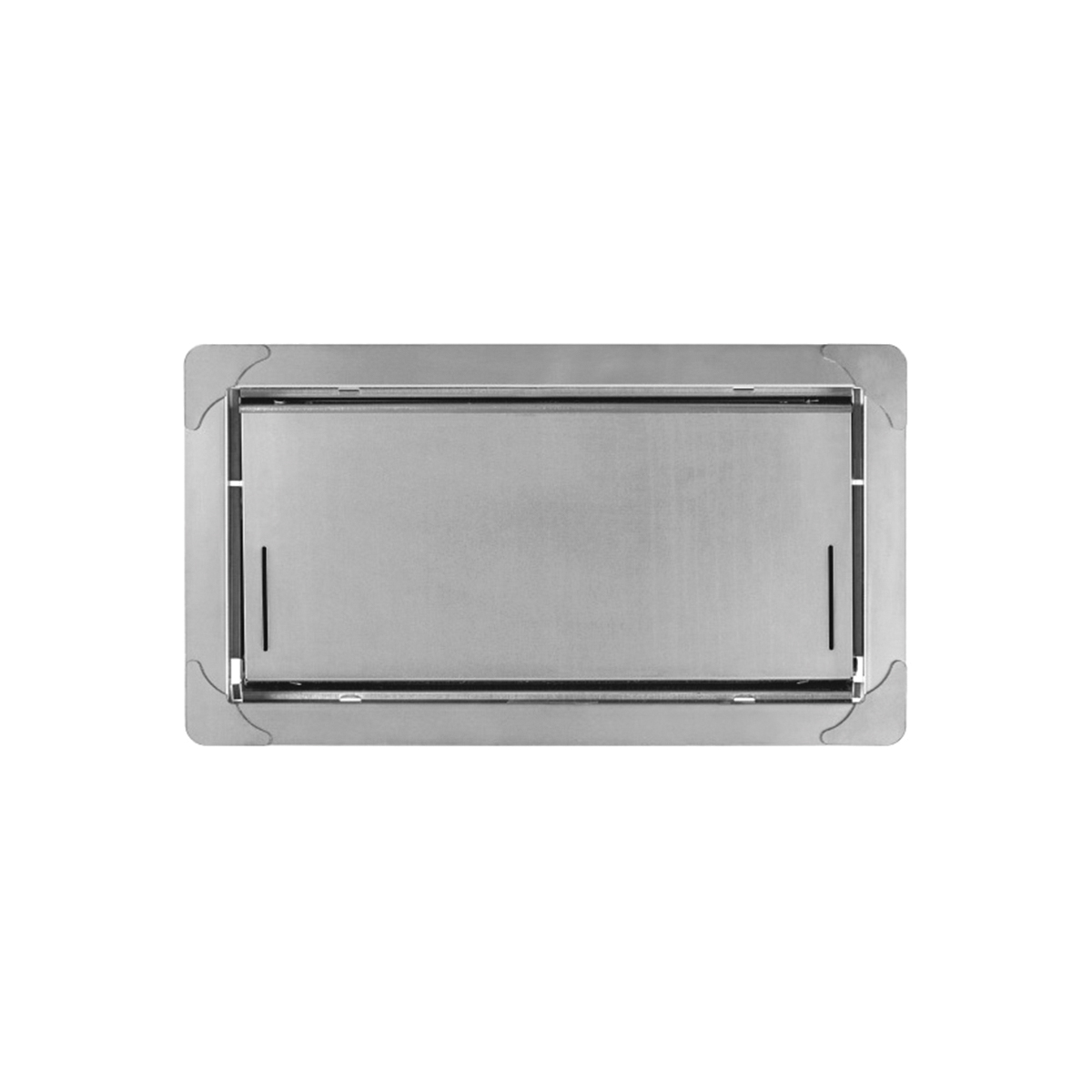 1540-520 Insulated Flood Vent, 16 in W, 8 in H, 200 sq-ft Net Free Ventilating Area, Stainless Steel
