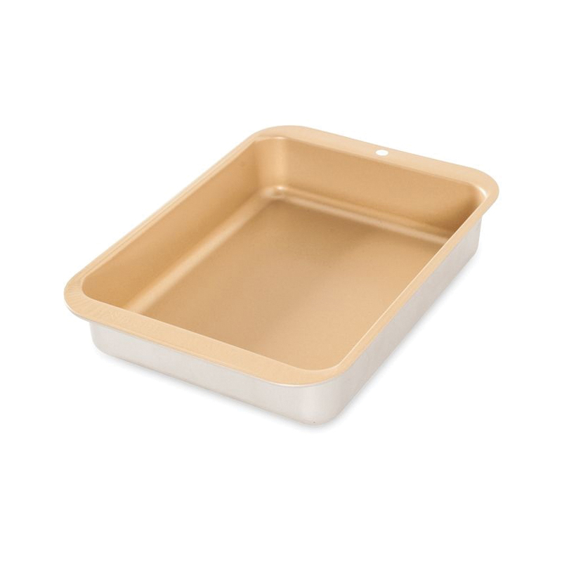 Nordic Ware 42010 Casserole Pan, 1.5 qt, Aluminized Steel, Dishwasher Safe: No