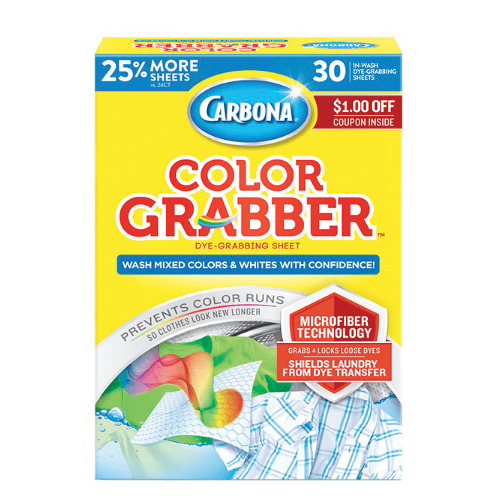Carbona Color Grabber 474 Disposable Cloth, 30, Pack, Sol