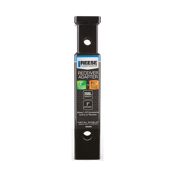 Reese Towpower 7052500 Trailer Hitch Adapter, 3500 lb, Powder-Coated
