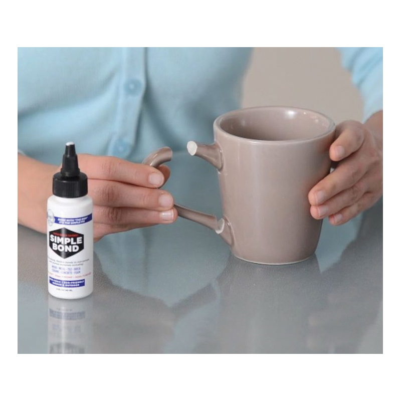 Tear Mender Simple Bond SB-1 All Purpose Adhesive, White, 2 oz, Bottle