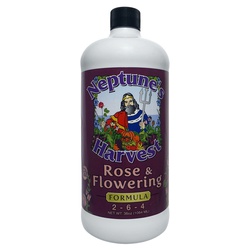 Neptune Harvest RF136-1 Rose and Flowering Fertilizer, 36 oz, Liquid, 2-6-4 N-P-K Ratio