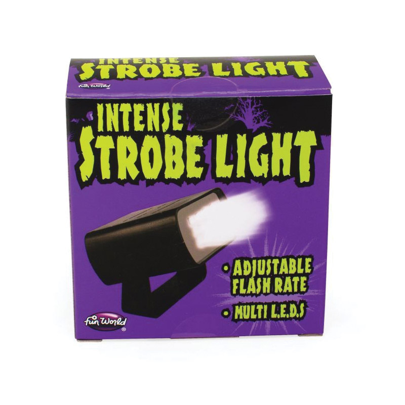 Adjustable Strobe Light, Halloween, 18-Lamp, LED Lamp, White Light - 2