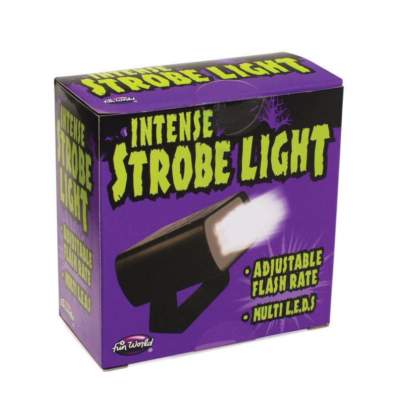 Adjustable Strobe Light, Halloween, 18-Lamp, LED Lamp, White Light - 3