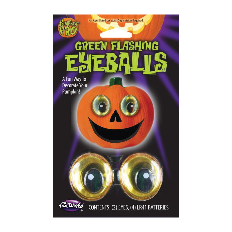 Fun World 94607 Flashing Pumpkin Eyeball - 2