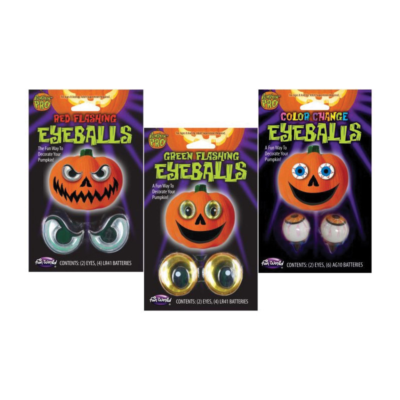 Fun World 94607 Flashing Pumpkin Eyeball - 4