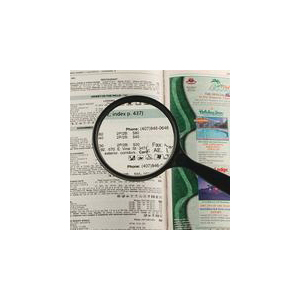 UltraOptix SV3-3P Optical Magnifier, 3 in Mirror, Round Mirror, 5x Magnification