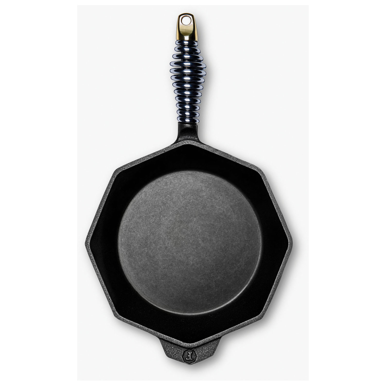 Finex SL10-10001 Skillet, 17.2 in L, 10 in W, 5.2 in H, Cast Iron, Black, Non-Stick: No, Dishwasher Safe: No - 4