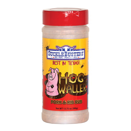 Sucklebusters SBHW005 Hog Waller BBQ Rub, Sweet, 13.75 oz Jar