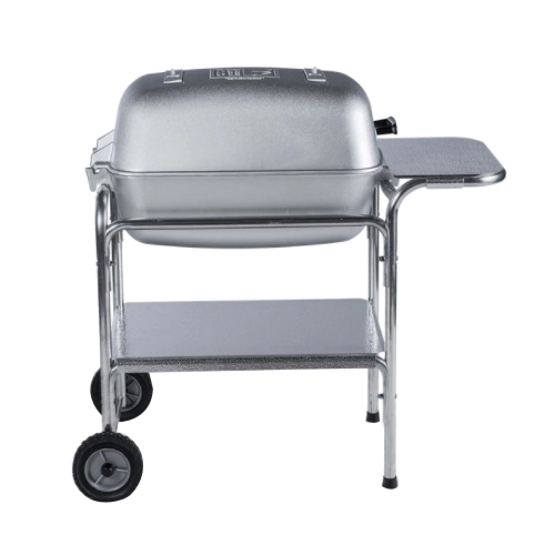 PK PKO-SCAX-X Charcoal Grill, 310 sq-in Primary Cooking Surface, Silver, Smoker Included: Yes, Aluminum Body