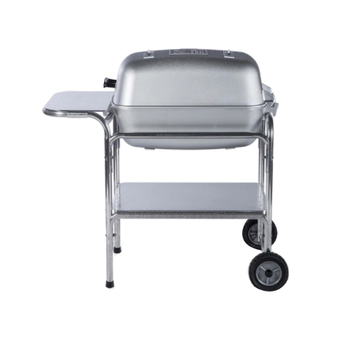 PK PKO-SCAX-X Charcoal Grill, 310 sq-in Primary Cooking Surface, Silver, Smoker Included: Yes, Aluminum Body