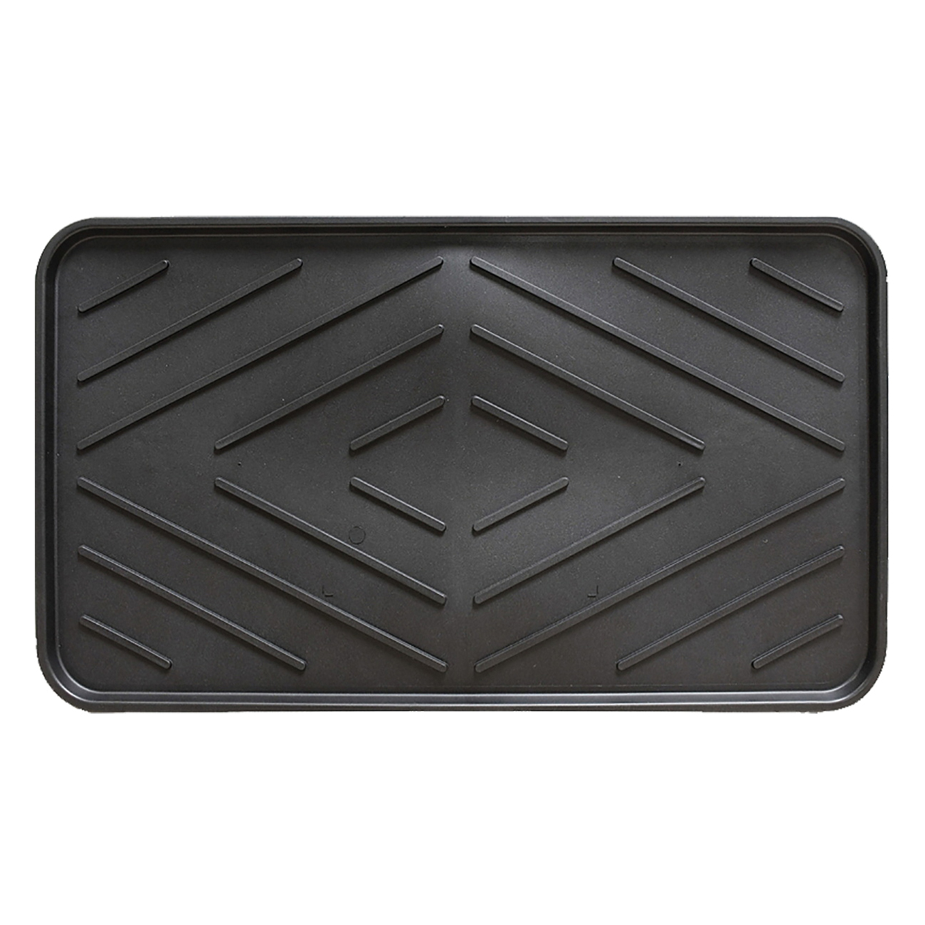 MT1000010 Boot Tray, Polypropylene, Black, 14 in L, 25 in W