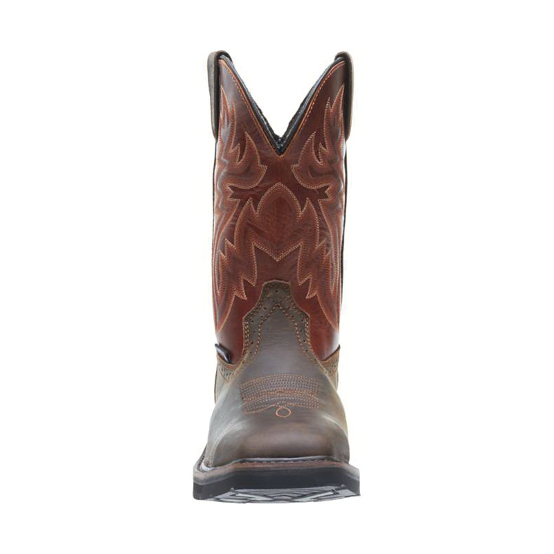 Wolverine W10767 11.5M Boots, 11.5, M W, Rust/Brown, Leather Upper