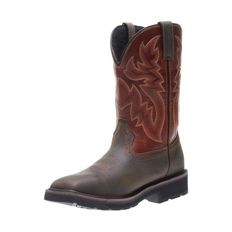 Wolverine W10767 11.5M Boots, 11.5, M W, Rust/Brown, Leather Upper