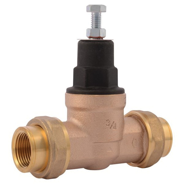 Cash Acme EB45 Series 23885-0045 Pressure Regulating Valve, 3/4 in Connection, Double Union NPT, 45 psi Regulating