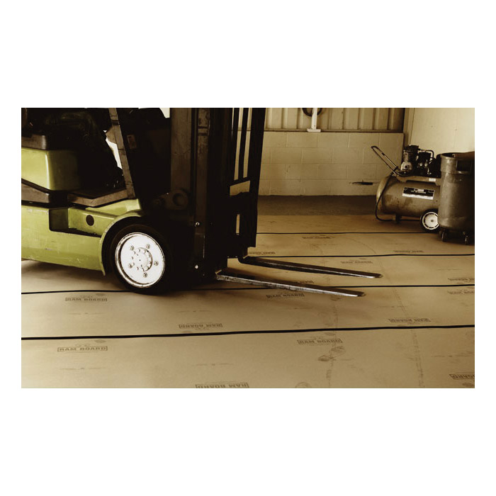 Ram Board RB38-50 Floor Protector, 50 ft L, 38 in W, Brown - 2