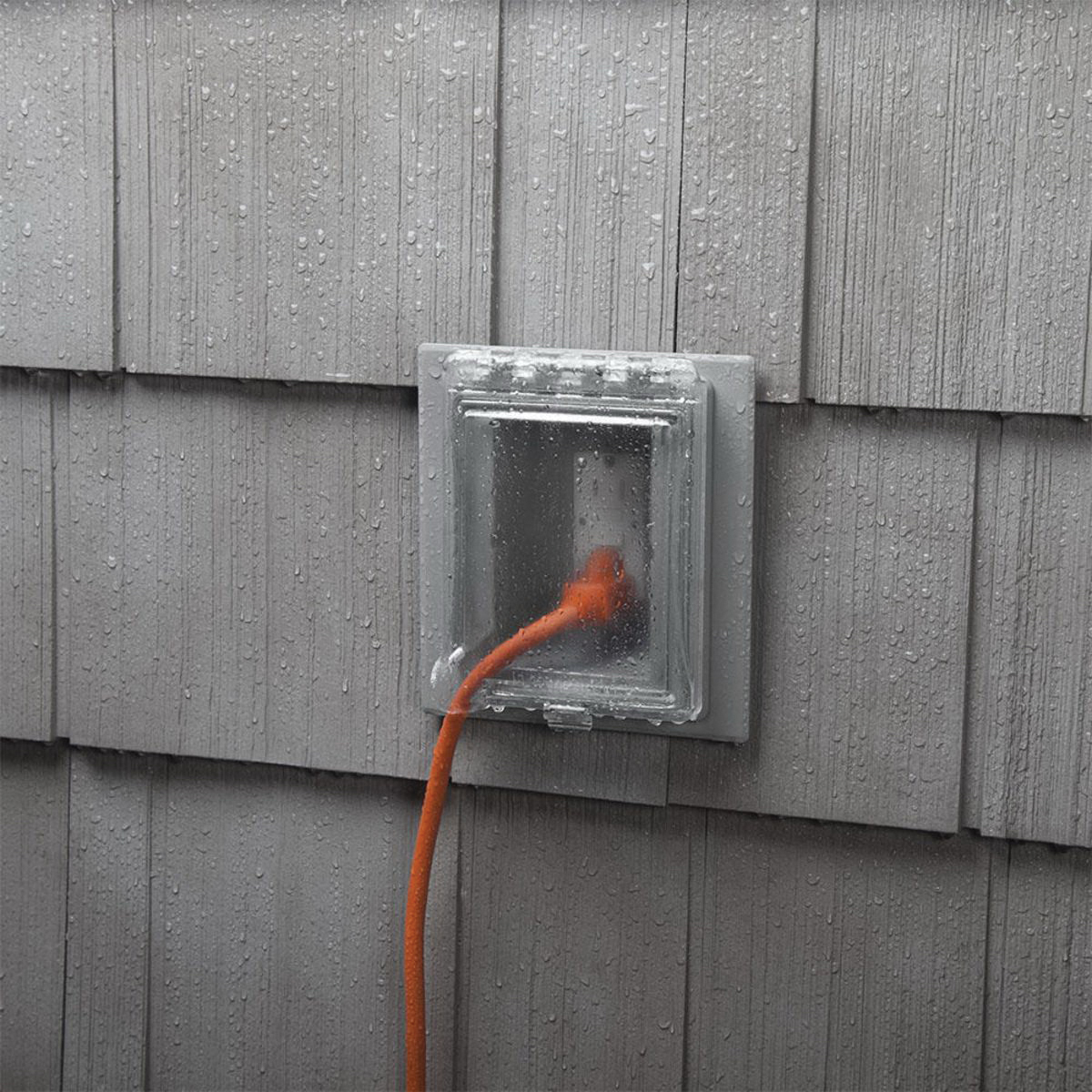 Weatherproof In-Use Cover, Taymac, 4.98 in L, 6-3/4 in W, 1-Gang, Clear/Gray - 2