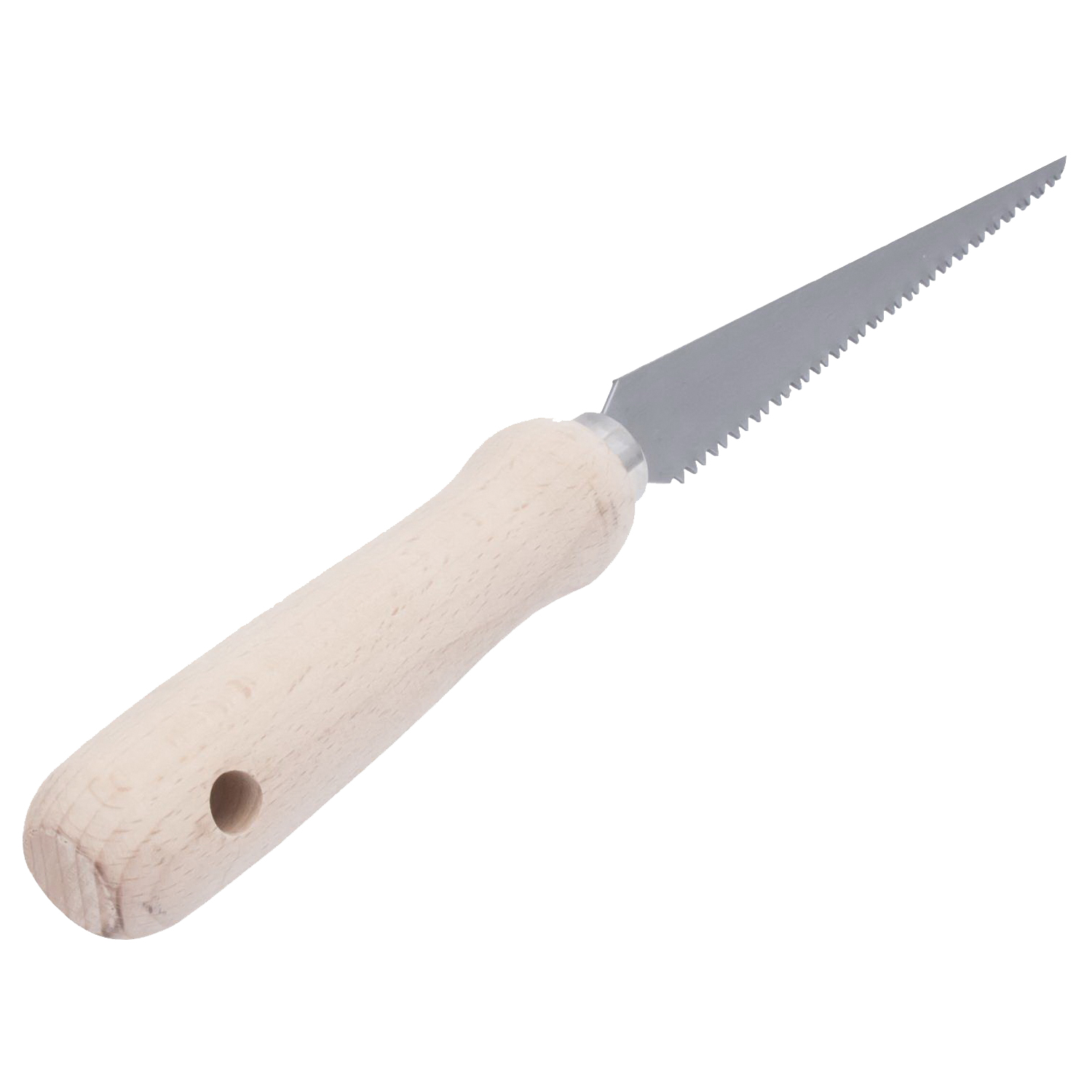 QLT 16322 Drywall Utility Saw, 8 TPI, Contoured Handle, Wood Handle
