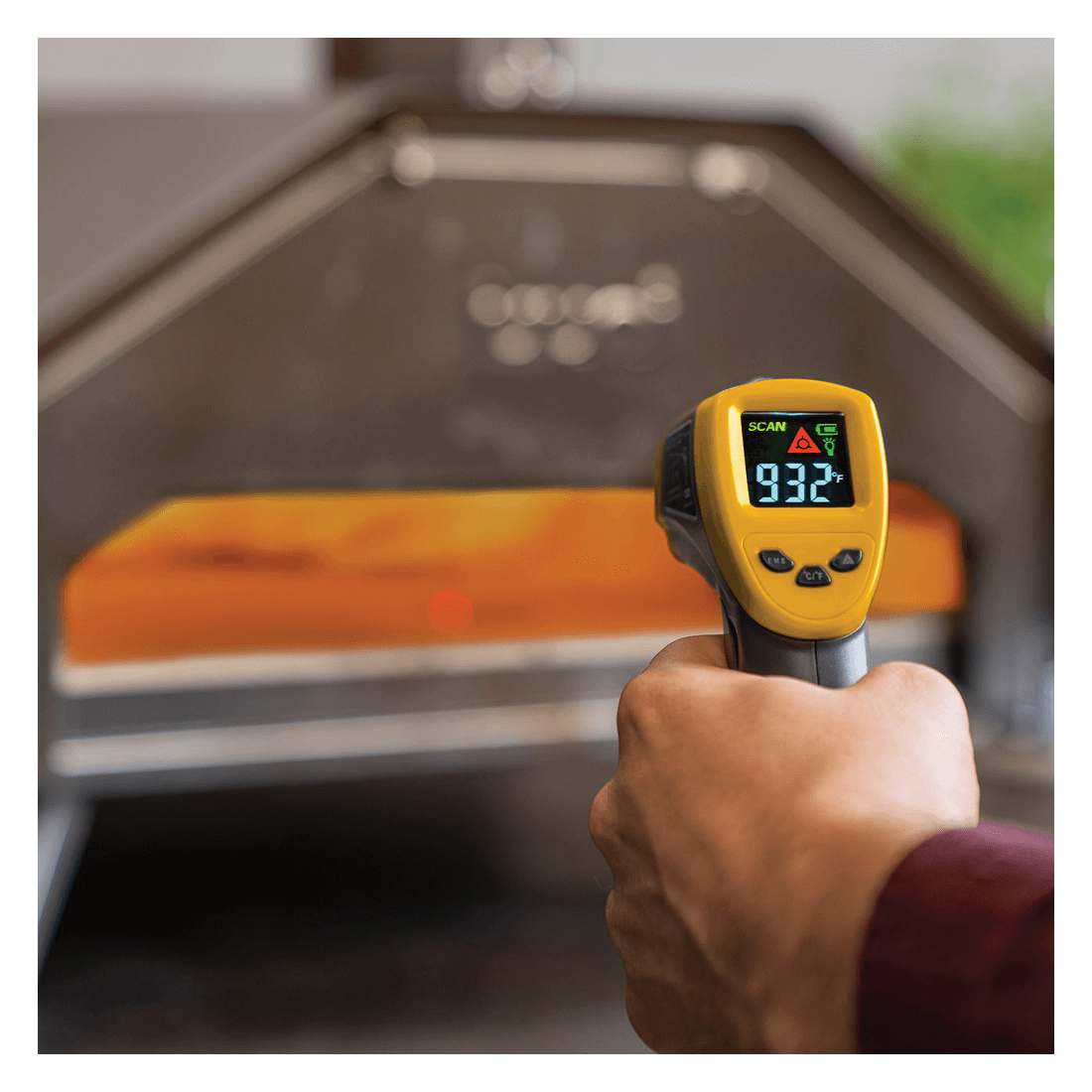 Ooni - Infrared Thermometer with Laser Pointer - Gray