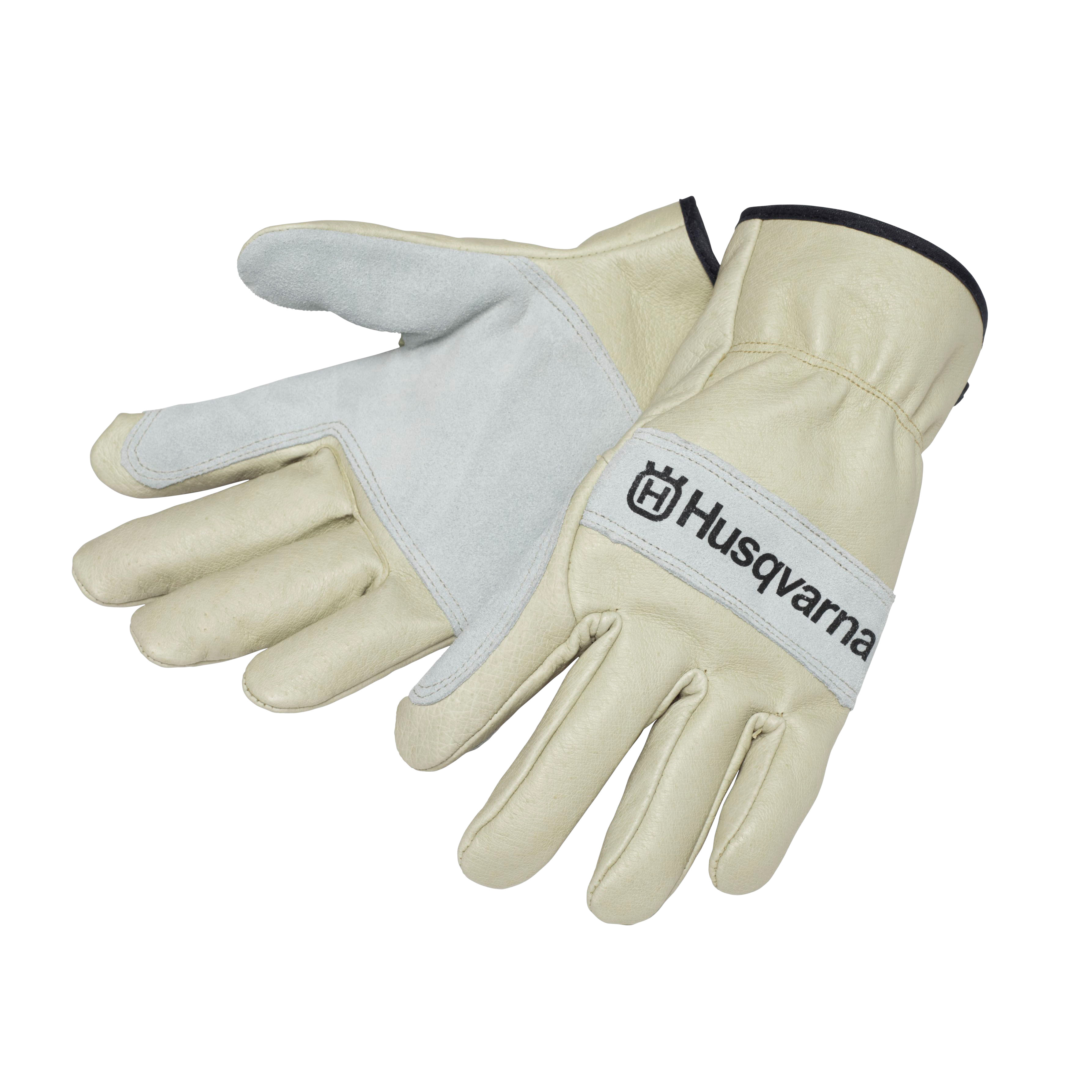 Husqvarna 531300273 Work Gloves, M, Pig Skin Back