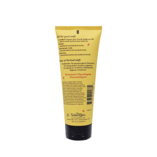 The Naked Bee NBLP-LG Hand and Body Lotion, Honey, Pomegranate, 6.7 oz Tube - 2