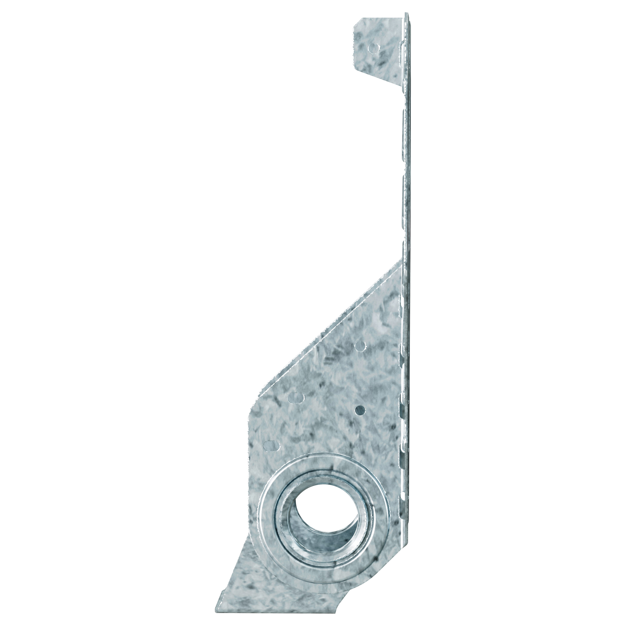 LSSR LSSR2.1Z Rafter Hanger, 8-5/16 in H, 2-1/8 in W, 2 to 2-1/16 in, Carbon Steel, ZMAX