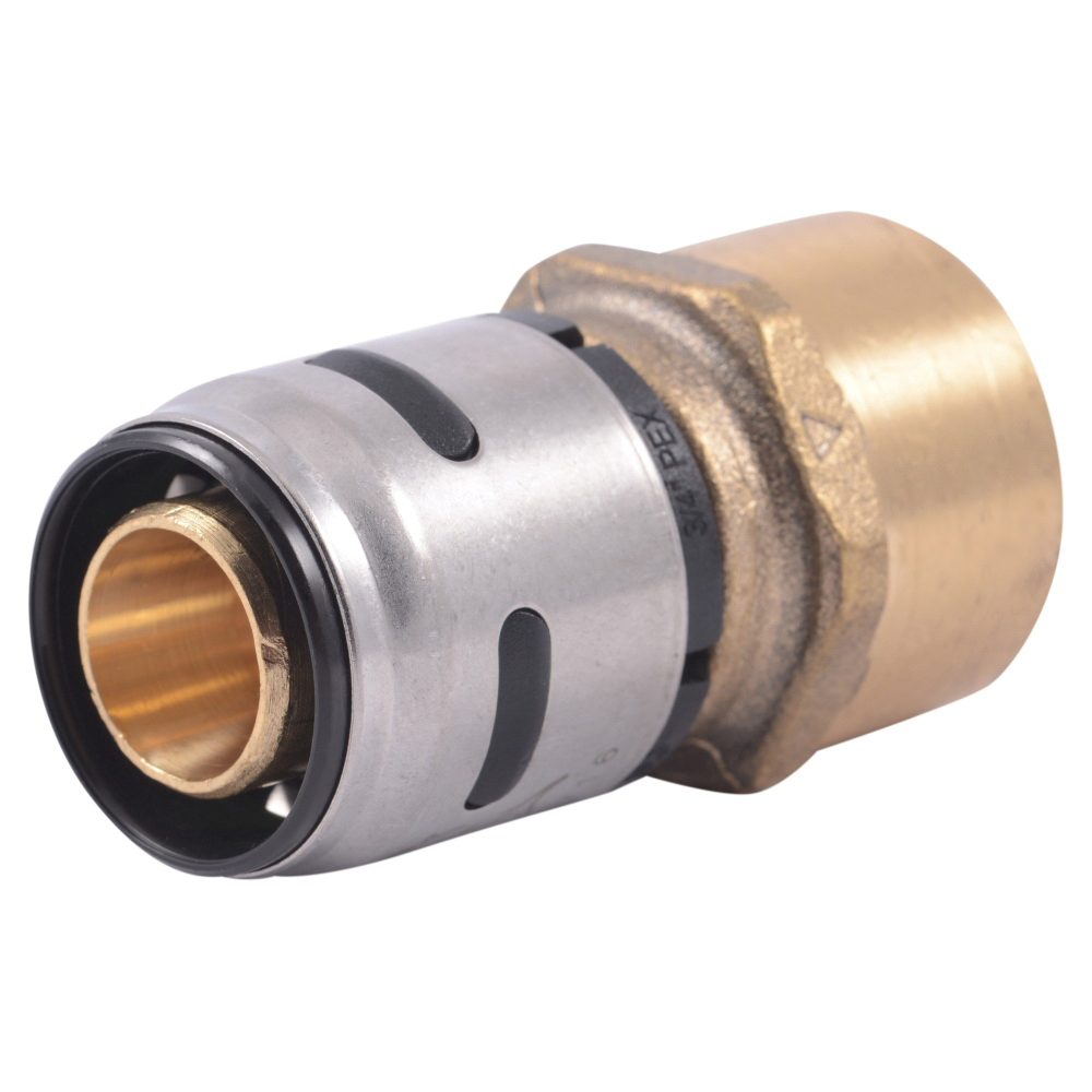K072A6 Pipe Connector, 1/2 in, EvoPex x FNPT, Acudel, 160 psi Pressure