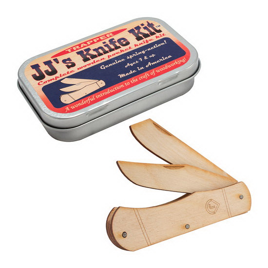 Channel Craft WKPK Pocket Knife Kit, Wood - 1