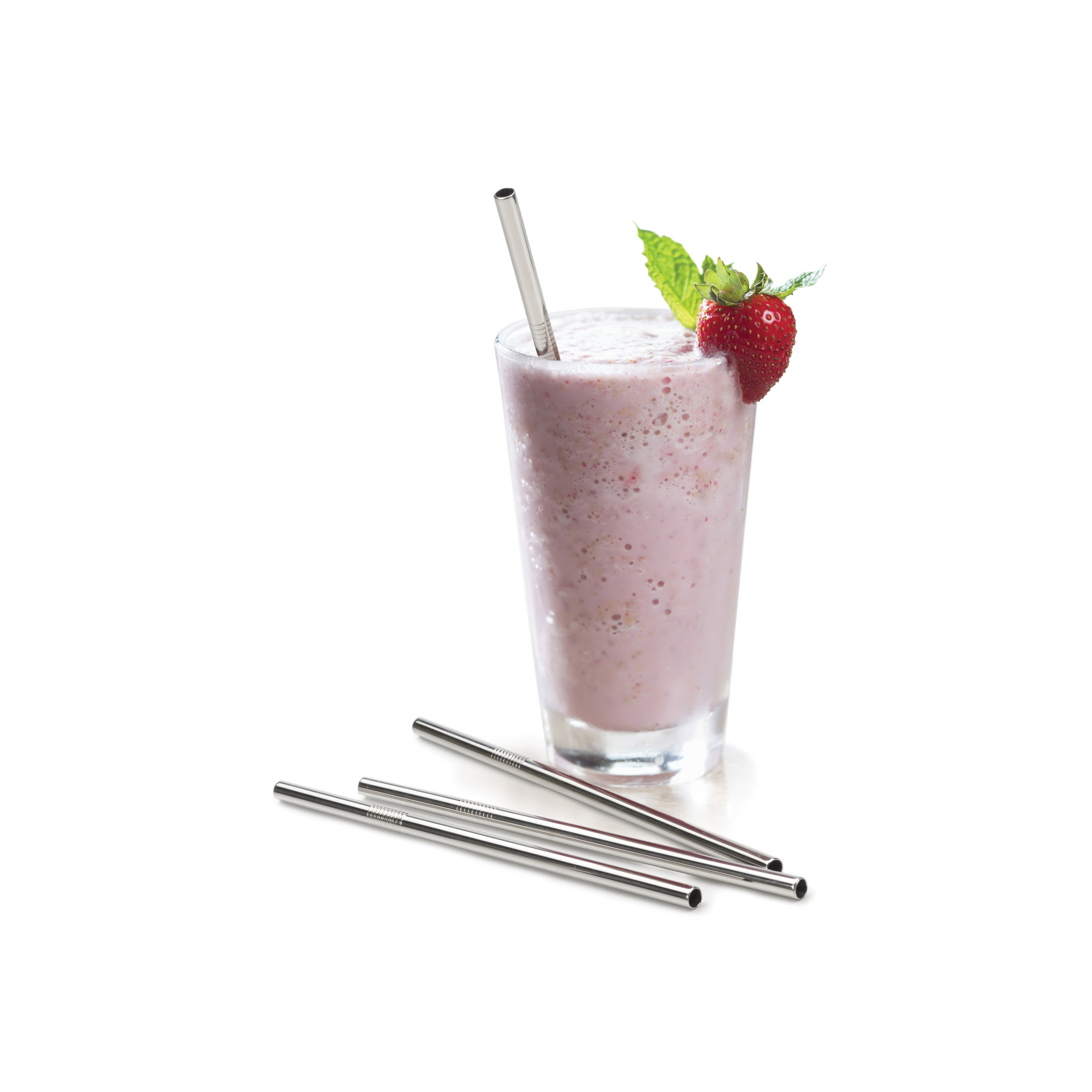 Endurance SIP-LG Straw, 8-1/2 in L, Stainless Steel - 2