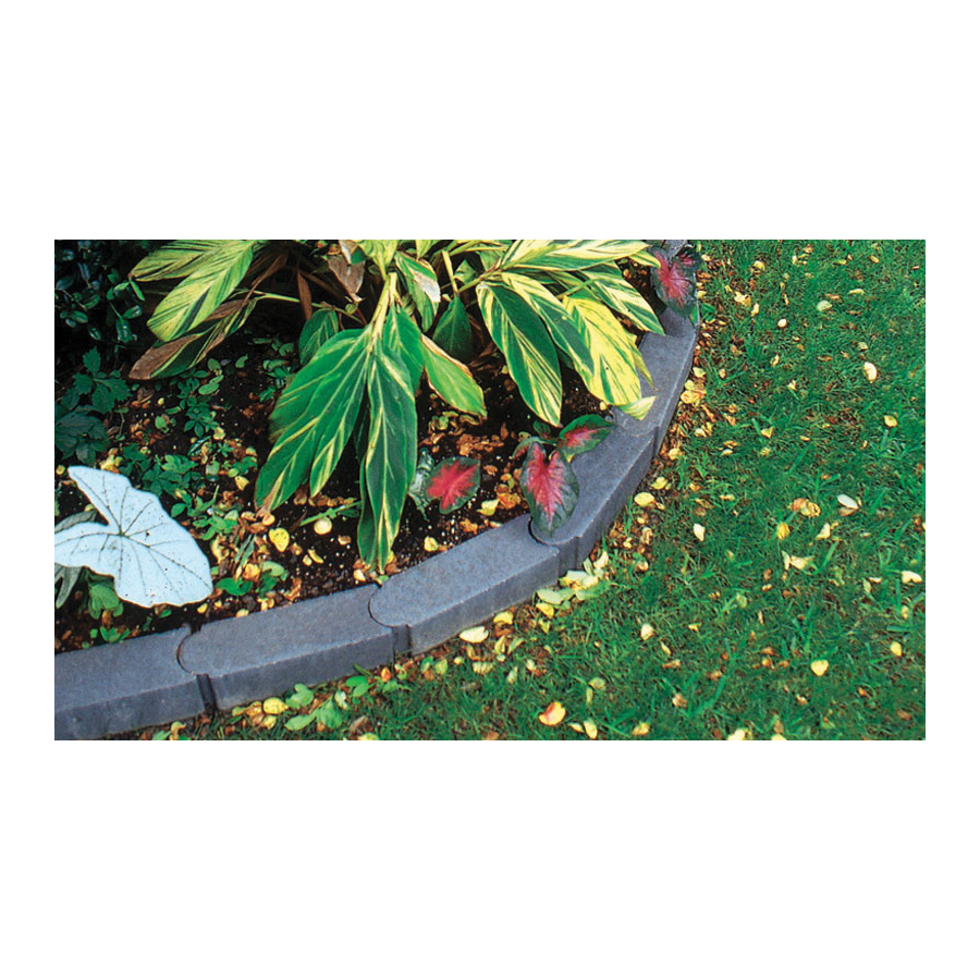 Pavestone 93051 Edgestone Edger, 11.81 in L, 3.54 in H, Concrete, River Red