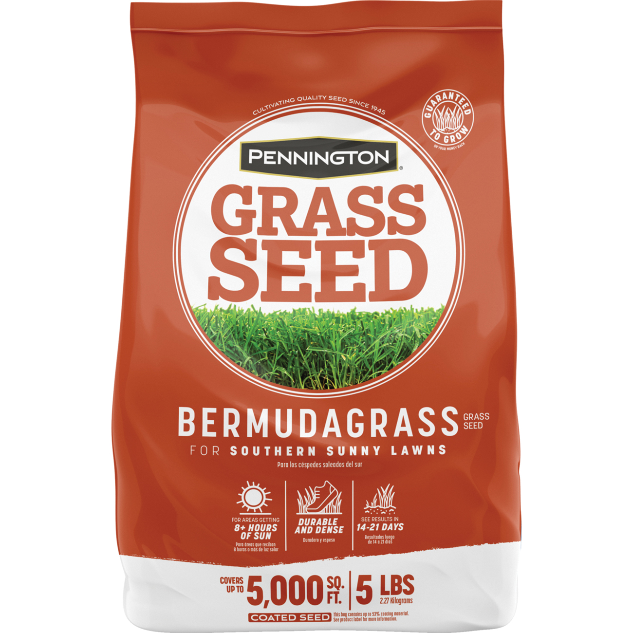 100532363 Grass Seed, 5 lb, Bermuda